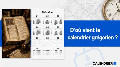 D’où vient le calendrier grégorien